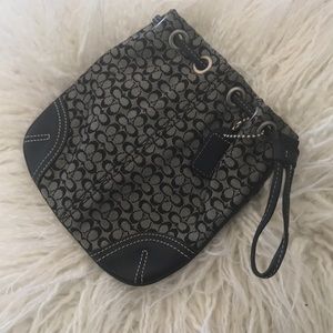 Coach bag. Wristlet